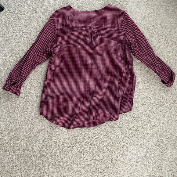 Checkered Blouse by Ruff Hewn, size XL - Picture 4 of 4